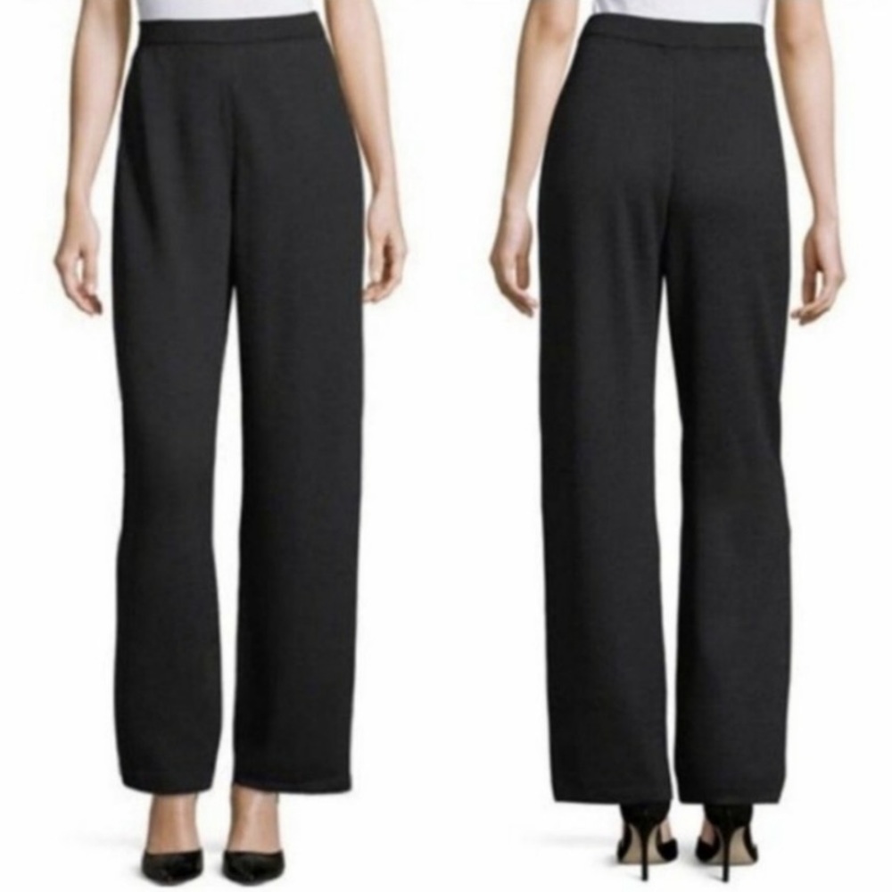 B2G1 St. John Santana High-Rise Wool Knit Pants